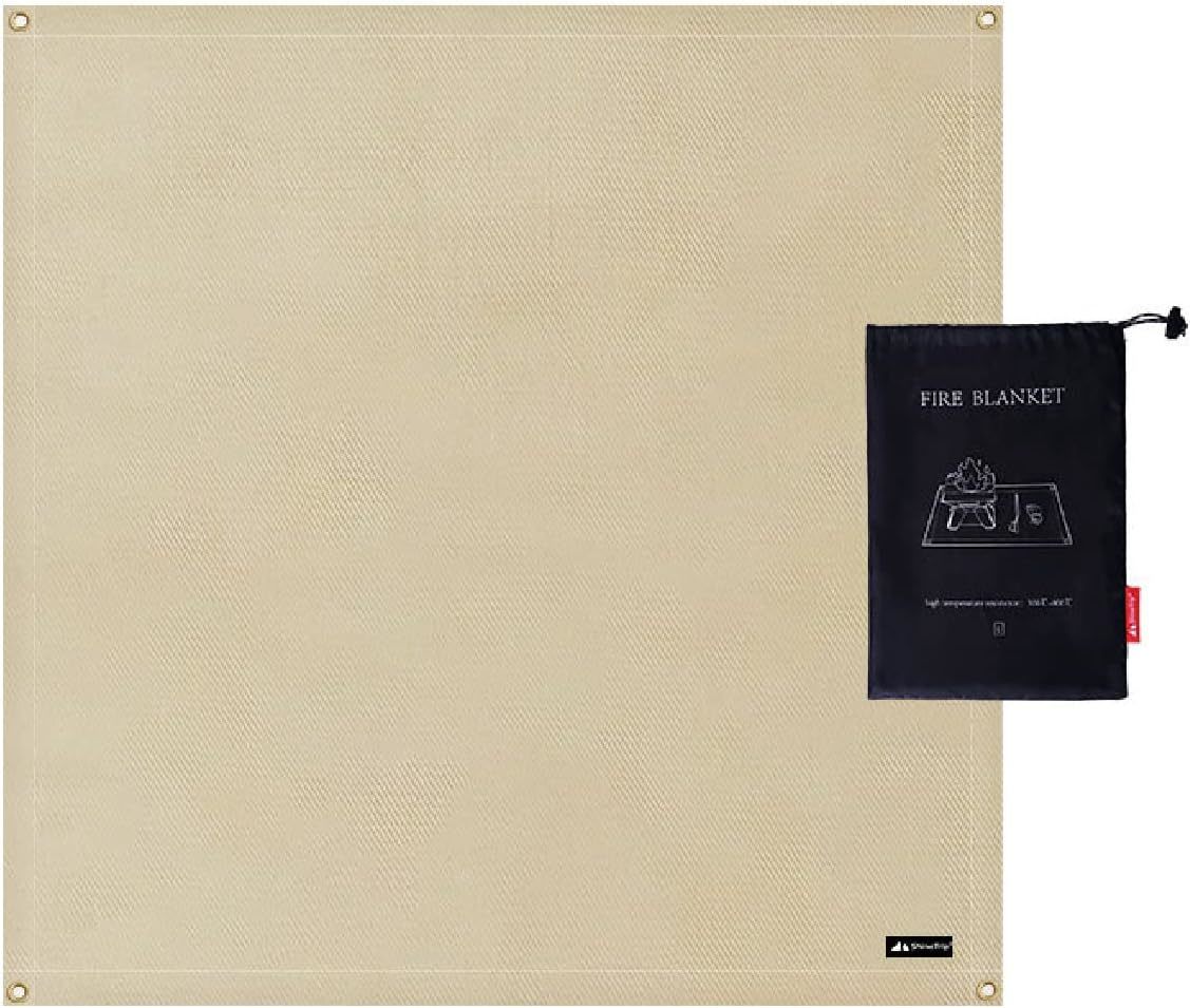 Jeelad Fireproof Mat Fire Pit Ember Mat Fire Blanket, L - 39.3&quot; X 39.3&quot;,... - $30.99