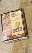 VTG Simple Stitches by Tina of California COLD 5c BEER Started / Incompl... - £11.54 GBP