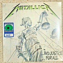 Metallica And Justice For ALL Limited Edition Exclusive Green Double Vinyl LP  - £67.26 GBP