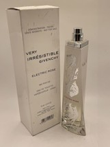 Very Irresistible Electric Rose By Givenchy Women Edt 75ml 2.5oz - New - £74.36 GBP