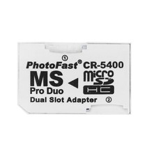 NewPhotoFast MS ProDuo Dual Adapter CR-5400 Dual TF card to MS Ferrule C... - £3.14 GBP