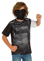 Costume Captain America Civil War Winter Soldier Child Top and Mask Small - $95.76