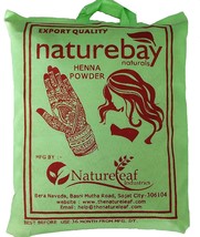 100% Pure Henna Powder For Natural Hair (cloth filtered)(400gm) BEST QUA... - £23.52 GBP
