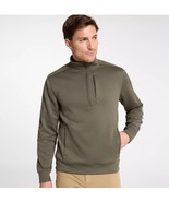 VRST Men&#39;s Pinnacle Fleece 1/4 Zip Pullover Olive green Size XXL Stretch... - $54.80 CAD