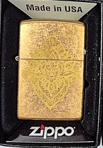 Sharp Henna Tattoo  Art Zippo Lighter - $28.45