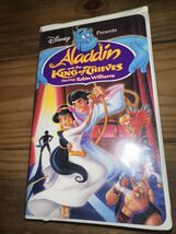 Aladdin and the King of Thieves (VHS, 1996) DISNEY Video with ROBIN WILL... - $2.97