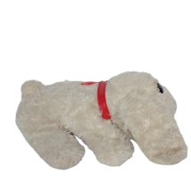 Pound Puppies Cream Poodle Dog Plush Hasbro Stuffed Animal 2014 10.5&quot; - £20.25 GBP