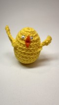 Crochet Plush Chick Chicken Toy Handmade 3&quot; Stuffed Animal Easter Spring... - £7.13 GBP