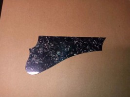 Black Pearloid Vinyl Hofner Style Archtop Pickguard - $282.06 MXN