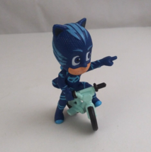 Just Play PJ Masks Connor Catboy Riding Bicycle 3.5&quot; Action Figure - $147.44 MXN