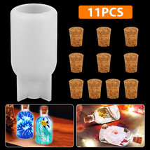 Night Light Resin Casting Silicone Bottle Mold Making DIY Epoxy Art Craft Mould - £15.14 GBP