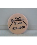 Vintage Fast Food Pin - Mountain Pin  - Celluloid Pin  - $15.00