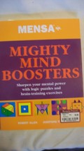 Mensa Mighty Mind Boosters by Robert Allen and Josephine Fulton (2005,... - £15.69 GBP
