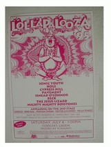 Hole Pavement Sonic Youth Cypress Hill Beck Jesus Lizard Handbill Poster... - $415.79 MXN