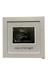 Pearhead Sonogram Picture Frame Love at First Sight Baby Ultrasound Photo - £7.74 GBP