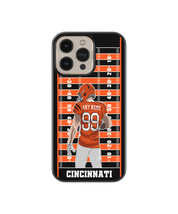 Personalized Cincinnati Name and Number with Stadium iPhone, Samsung Phone Case - £19.97 GBP