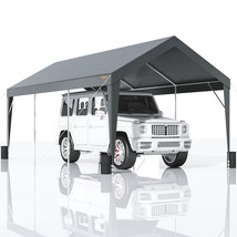 VEVOR 10x20ft Heavy Duty Carport Canopy Garage Shelter with Waterproof C... - $6,144.57 MXN