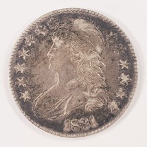 1831 50C Buste Demi Dollar En XF+ État, Fort Détail sur les Deux Côtés - $262.33