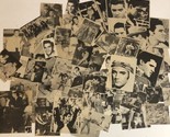 Elvis Presley Vintage Clippings Lot Of 50 Small Images Elvis Movies E3 - $7.91