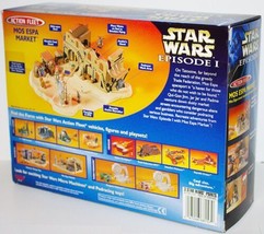 Star Wars Episode I Mos Espa Market with Figures 1998 Galoob Action Flee... - $19.34