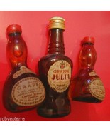 lotto 3 bottiglie mignon vintage liquore grappa Julia riserva Carpené Ma... - $532.76 MXN