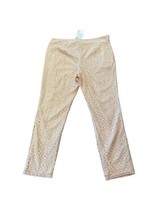 Women’s NWT Just Fab Lace Light Pink Pants With Zipper &amp; Pockets Size Small - £12.34 GBP