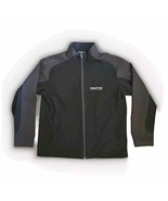 Mens Game Stop Jacket XL Port Authority Black Fleece Lined Zip Up  - $27.01 CAD
