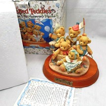 Cherished Teddies Commemorative 5 Year Anniversary Figurine w/ Box #205354 - £14.30 GBP