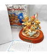 Cherished Teddies Commemorative 5 Year Anniversary Figurine w/ Box #205354 - £14.21 GBP