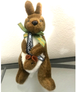 Australia Kangaroo w/ Boomerang Australian Souvenir Plush stuffed animal... - £4.39 GBP