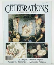 Cross Stitch Leisure Arts Nov/Dec Christmas 1991 35 Delightful Projects - $3.99