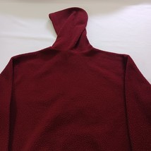Champion Athleticwear Men's 1/4 Zip Red Cotton Blend Sweatshirt Hoodie Size L image 13