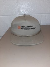 VINTAGE Industrial Technology Trucker Hat Cap Adjustable Rope Braid - $9.99