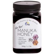 New Zealand Manuka Honey 10+ Mgo 100+ (1.1 Lb 500g) Kosher Independently Tested - £28.43 GBP