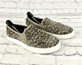 Leopard Print Women&#39;s Sz 10 Slip On Shoes Magellan Outdoors Casual - £10.62 GBP