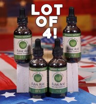 Lot Of 4! Sisquoc Naturals Terpene Blend Fulvic Acid Organic Formula 2 O... - $46.27