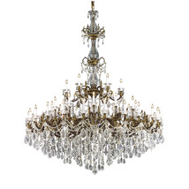 AM4900:“Romanza” Lighting by Pecaso Crystal Chandelier (42”-72” Wx76”H )... - $5,890.00