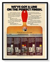 Flecto Coatings &amp; Finishes Oakland CA Ad Vintage 1980 Magazine Advertise... - $9.70