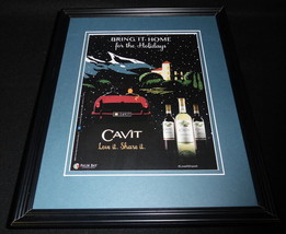 2015 Cavit Wine 11x14 Framed ORIGINAL Advertisement - $34.64