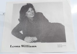Leona Williams Vintage 1980&#39;s Country Promo Photo Tennessee Hendersonville - £10.20 GBP