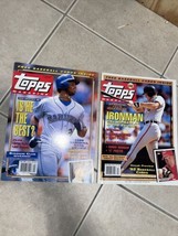 1992 #8,9. Topps Magazine Sealed Ken Griffey Jr. Ripken JR Cover 8 Cards Inside - £2.39 GBP