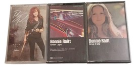 Bonnie Raitt 3 Cassette Lot - Green Light Nick of Time Give It Up - £6.65 GBP