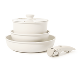 Carote Nonstick Cookware Sets with Detachable Handle, 5 Pcs Granite Non ... - £36.36 GBP