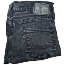 Mens Signature Levi Strauss Jeans S37 Slim 30x32 Black Denim - $39.68 CAD