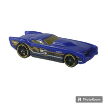 Hot Wheels The Gov&#39;ner Diecast Car Trick Tracks Multipack 2015 Mattel Blue - £6.26 GBP