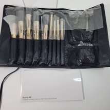 New Beauty IQ Travel Makeup Brush and Bag 12 Essential Piece Set From QVC - £15.55 GBP