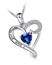 Long Way Mother&#39;s Birthday Gift I Love You Mom S925 - £78.00 GBP