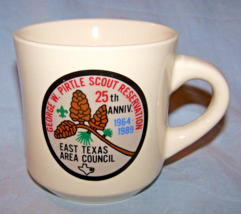 1989 BSA East Texas Area Council 25th Ann. George W. Pirtle Ceramic Mug - £10.59 GBP
