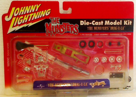2001 Johnny Lightning The Munsters Drag-U-La Die-Cast Model Kit New In Package - £11.79 GBP