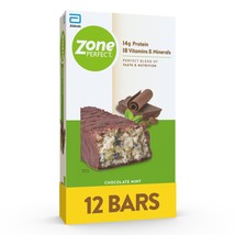 Zone Perfect All Natural Nutrition Bar, Chocolate Mint, 1.76-Ounce Bars in 12-Co - $65.99